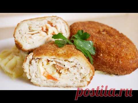 Зразы с ОМЛЕТНОЙ начинкой, цыганка готовит. Gipsy cuisine.