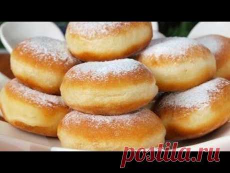 Пончики Самые Вкусные🔥Рецепт СОВЕТСКИХ  ВРЕМЕН.ТЕСТО ВОЗДУШНОЕ КАК ПУХ.