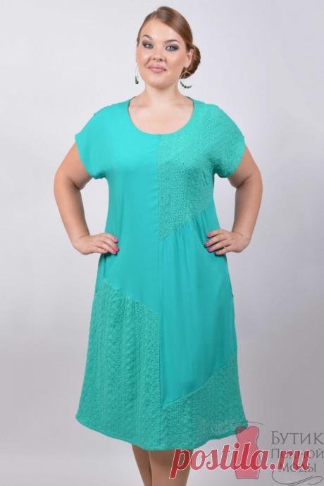 Платье большого размера П-514-1