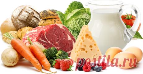 Замените вредные продукты полезным питанием