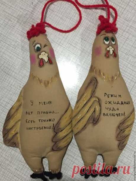 Купить Петушок. Символ 2017 года - комбинированный, символ года 2017, подарок на новый год