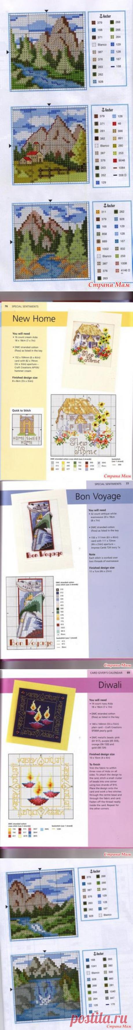 Вышивки крестиком. Миниатюрки. - Клуб рукоделия - Страна Мам