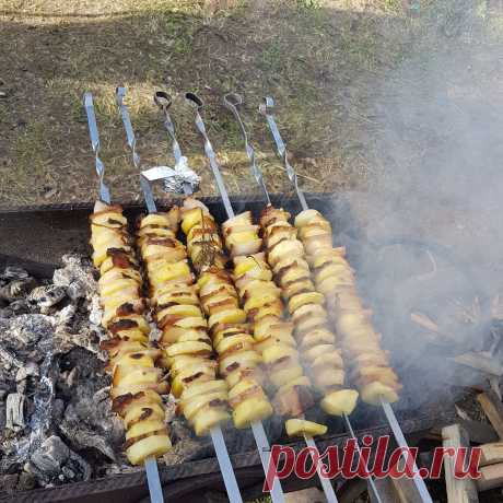 Картошка с салом