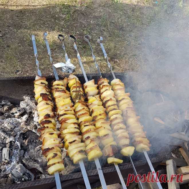Картошка с салом