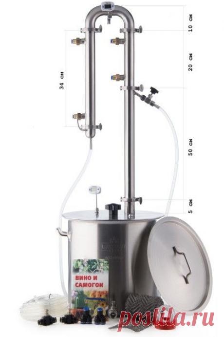 Недорогой самогонный аппарат «Бюджетыч» + УОГ
