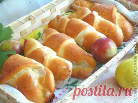 Рогалики с яблоками