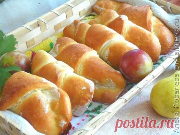 Рогалики с яблоками