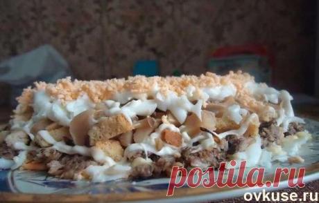 Салат со шпротами - Простые рецепты Овкусе.ру