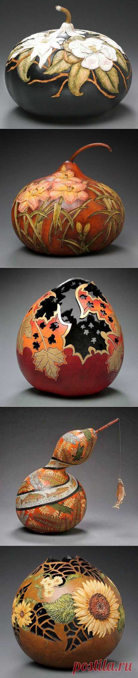 (+1) тема - Резьба по тыкве от Мэрилин Сандерленд (Marilyn Sunderland)