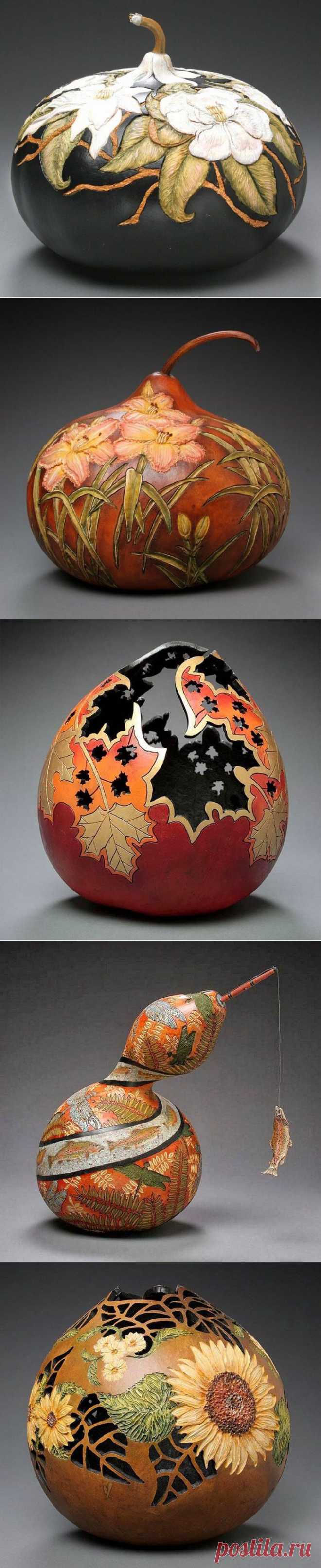 (+1) тема - Резьба по тыкве от Мэрилин Сандерленд (Marilyn Sunderland)