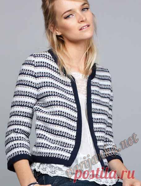 Жакет (ж) 17*69 Phildar.