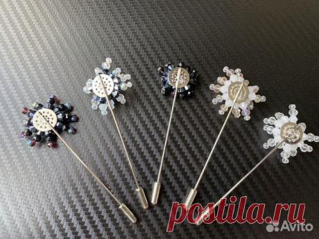 Брошь наборная брошь-игла купить в Москве | Личные вещи | Авито