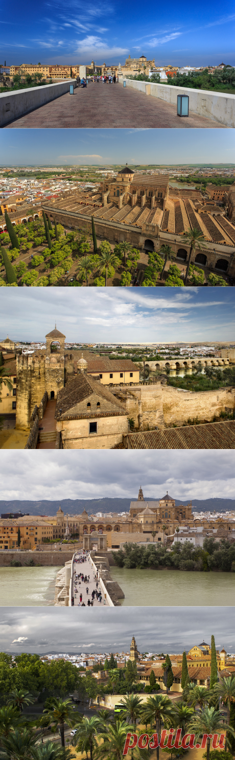 Испания - Кордова. Древняя арабская столица Иберийского полуострова, Кордова (Cordoba, испанцы произносят &quot;Кордоба&quot;) лежит в южных отрогах Сьерра-Морены, в 120 км от Севильи вверх по течению Гвадалквивира.