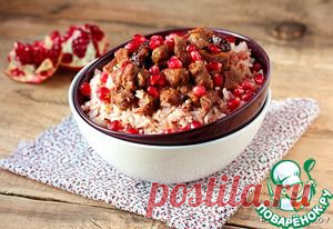 Говядина в гранатово-клюквенном соусе - кулинарный рецепт