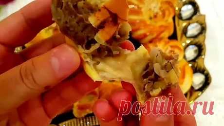 ПИРОЖКИ С МЯСОМ И КАПУСТОЙ