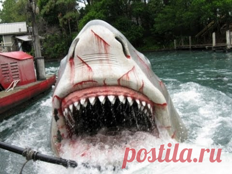 Universal Studios Orlando Jaws Ride HD POV (FULL RIDE)  Last day!