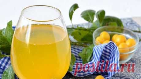 Компот из алычи быстрый рецепт без стерилизации