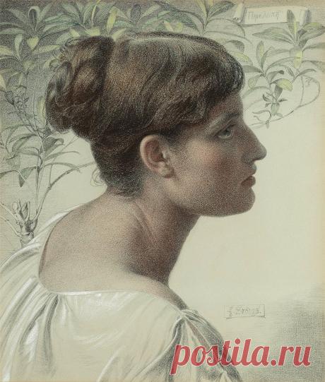 Художник Энтони Фредерик Огастас Сэндис (1825-1904)
Anthony Frederick Augustus Sandys или просто Frederick Sandys - английский живописец-прерафаэлит, иллюстратор и рисовальщик, писавший по большей части портреты, а также произведения в жанре мифологической живописи.