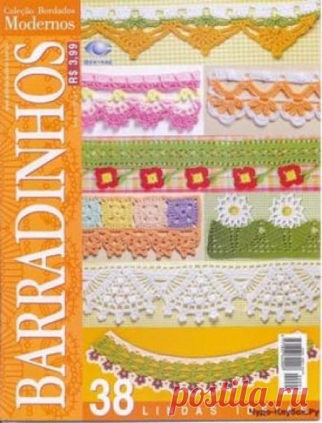 Кайма крючком Bordados Modernos Barradinhos 01 | ✺❁Кайма крючком Bordados Modernos Barradinhos 01 ❣ ❂✺ ❂ ►►➤Более ♛ 8 000❣♛ журналов по вязанию Онлайн✔✔ 6 000 ✿моделей вязания ❣❣❣ 70 000 узоров►►Заходите❣❣ %