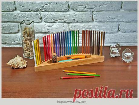 Уникальная подставка для карандашей | Идеи домашнего мастера