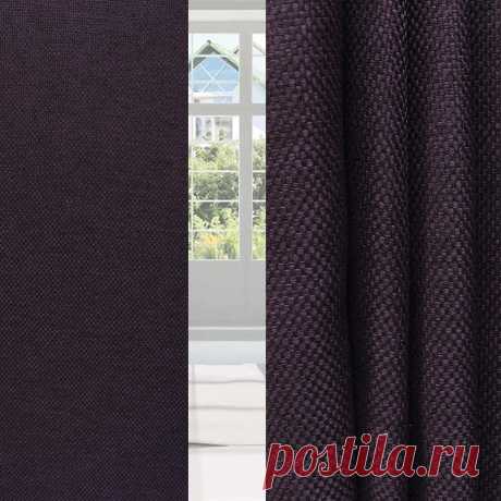 Блэкаут лен 280 ZG 8817 Фиолетовый 280 см (отрез)