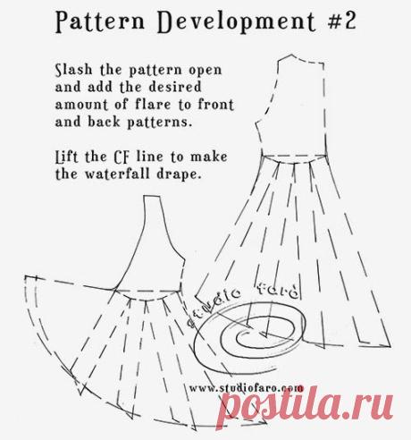 Pattern Puzzle - Два слоя трикотажное платье