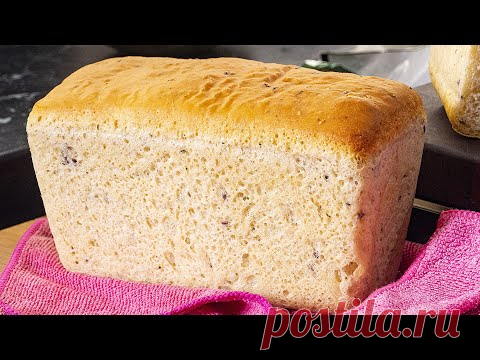 Домашний Хлеб без заморочек. Готовится в духовке