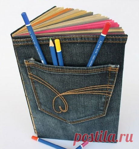 Специально отыскала старые джинсы-варенки, чтобы сделать эту вещь! За 15 минут справилась – В Курсе Жизни