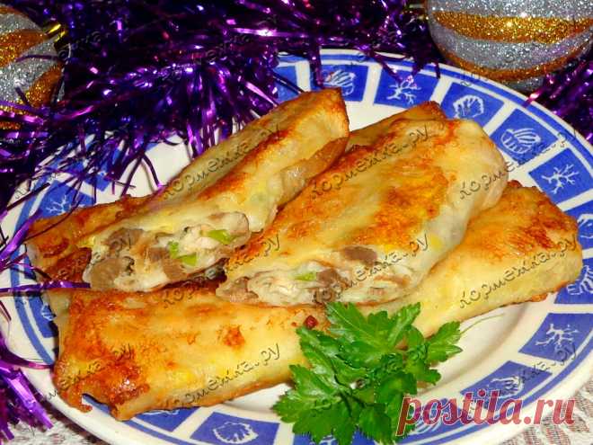 Рулетики из лаваша с мясом - Кормежка.ру