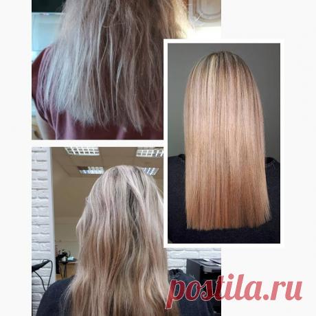 Уход за волосами. Сожженый блонд только состригать - пишут мне в комментарии. А я не согласна и вот доказательство