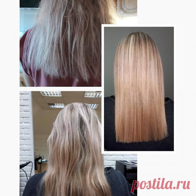 Уход за волосами. Сожженый блонд только состригать - пишут мне в комментарии. А я не согласна и вот доказательство