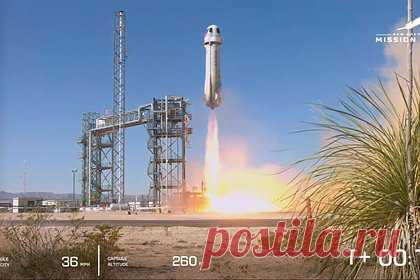 При спуске капсулы New Shepard с экипажем возникла проблема