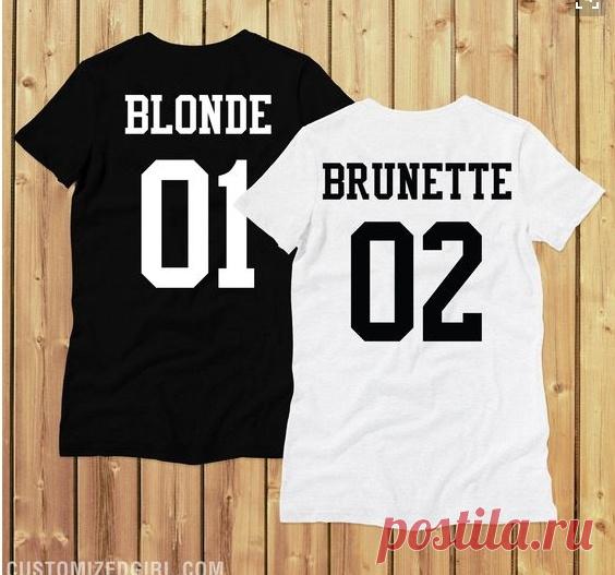 Футболки для подружек