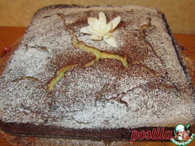 Пирог с карамелизированной грушей Кулинарный рецепт