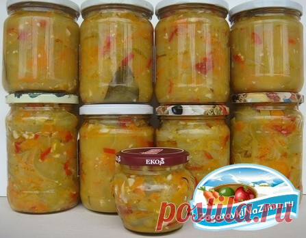 Салат из зеленых помидор