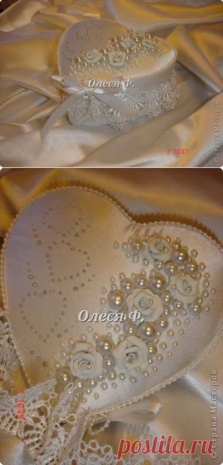 шкатулочка для обручальных колец