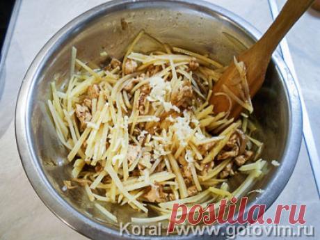 Салат из картошки по-корейски (Камдича)