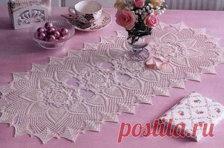 Салфетки овальной формы из мотивов. Продолжение. | Домашние зарисовки | Яндекс Дзен