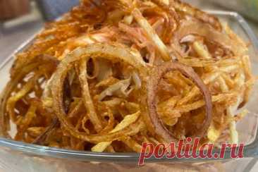 Салат «Жар-птица» из мяса птицы с опятами и морковью: 4 рецепта