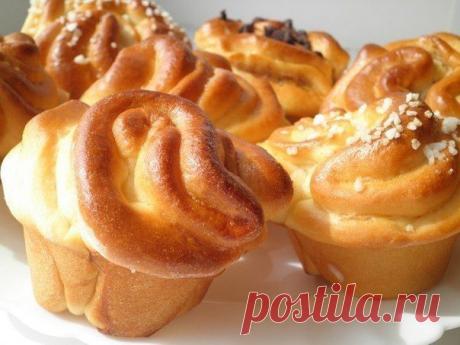 Как приготовить сдобные булочки - рецепт, ингридиенты и фотографии