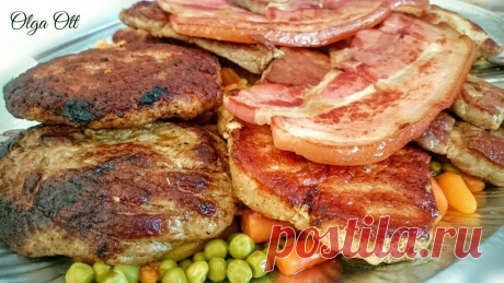 Мясное ассорти.(рецепт в коментарии)
