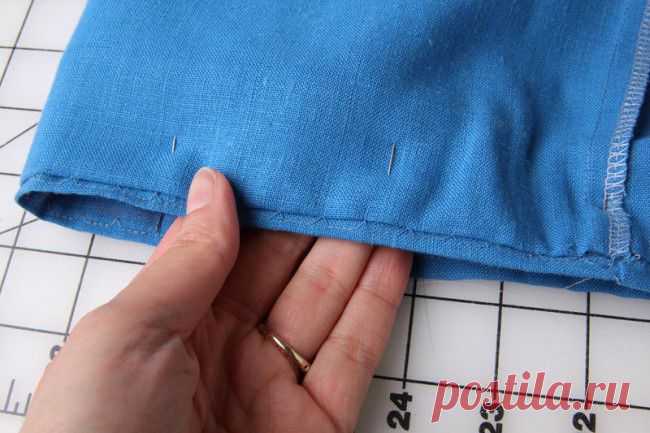 Tutorial: How to sew a blind hem &nbsp;|&nbsp; Coletterie Потайной шов на машинке. обработка нижнего края изд