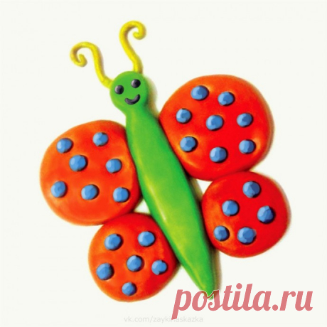 Идеи лепки бабочек из пластилина