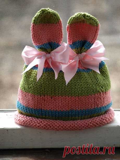 (1) Bunny Ears - | Knitting