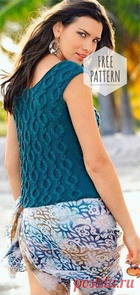 Fishnet Beach Top Free Pattern