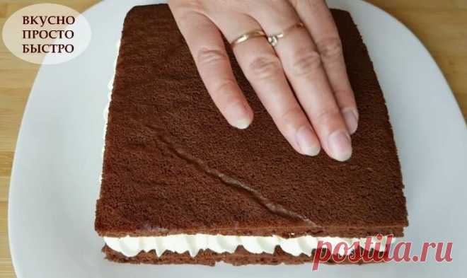 Быстрый торт за 30 минут - Вкусно Просто Быстро