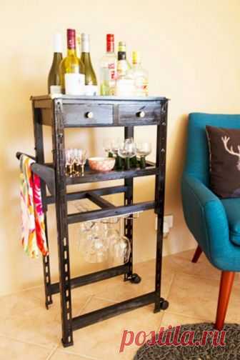 Как сделать барную стойку из старых вещей | Тысяча и одна идея