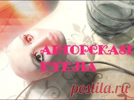 АВТОРСКАЯ КУКЛА лицо губы нос глаза , полимерная глина