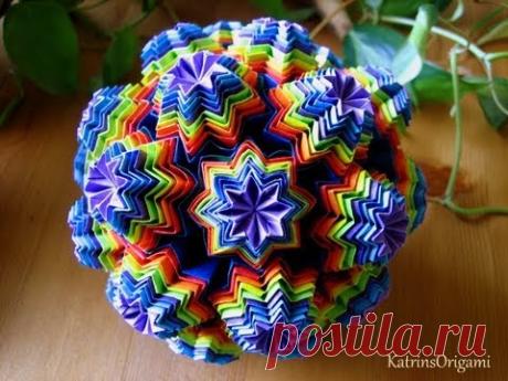 Origami ♥ Venus ♥ Kusudama