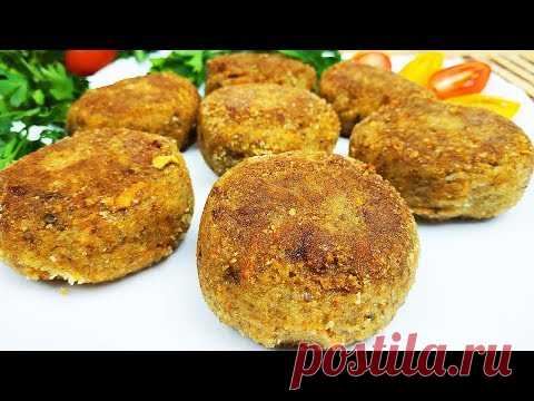 ГРЕЧНЕВЫЕ КОТЛЕТЫ постные. На вкус, КАК С МЯСОМ! Гречаники.